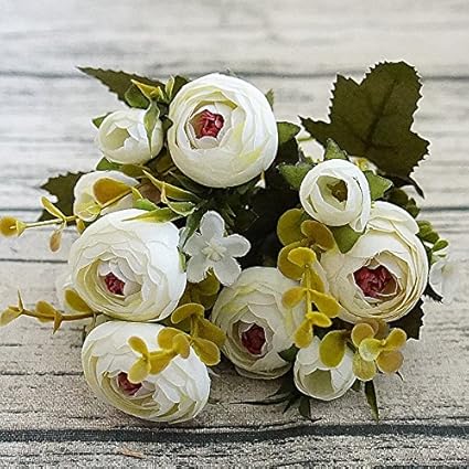 Mini Rose Pas Cher Fleurs Artificielles Fleur En Soie Pour