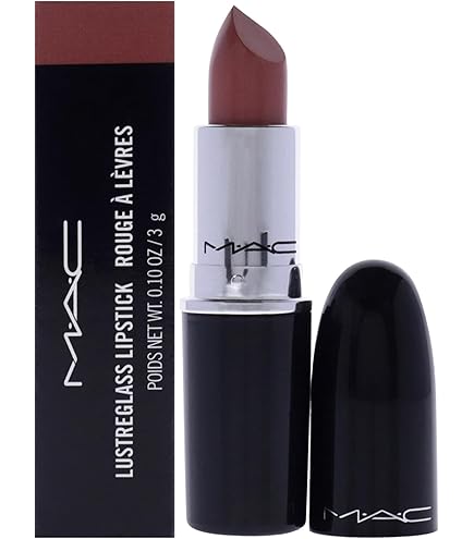 Amazon.com : MAC Lustreglass Sheer Shine Lipstick - Cockney