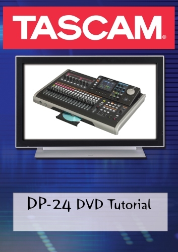 Tascam dp-24 dvd video tutorial manual help