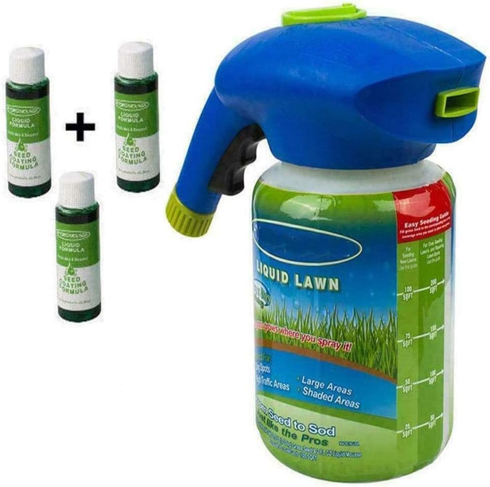 Hydro Mousse Liquid Lawn (1 bottle3 Liquid) Amazon.co.uk Garden