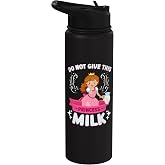 Milk Lactose Intolerant Funny Stainless Steel Insulated Water Bottle