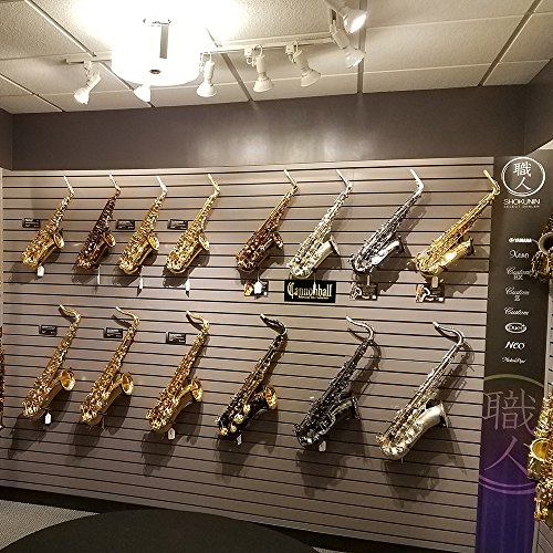 String Swing Saxophone Hanger Wall Mount Holder for Alto or Tenor Sax