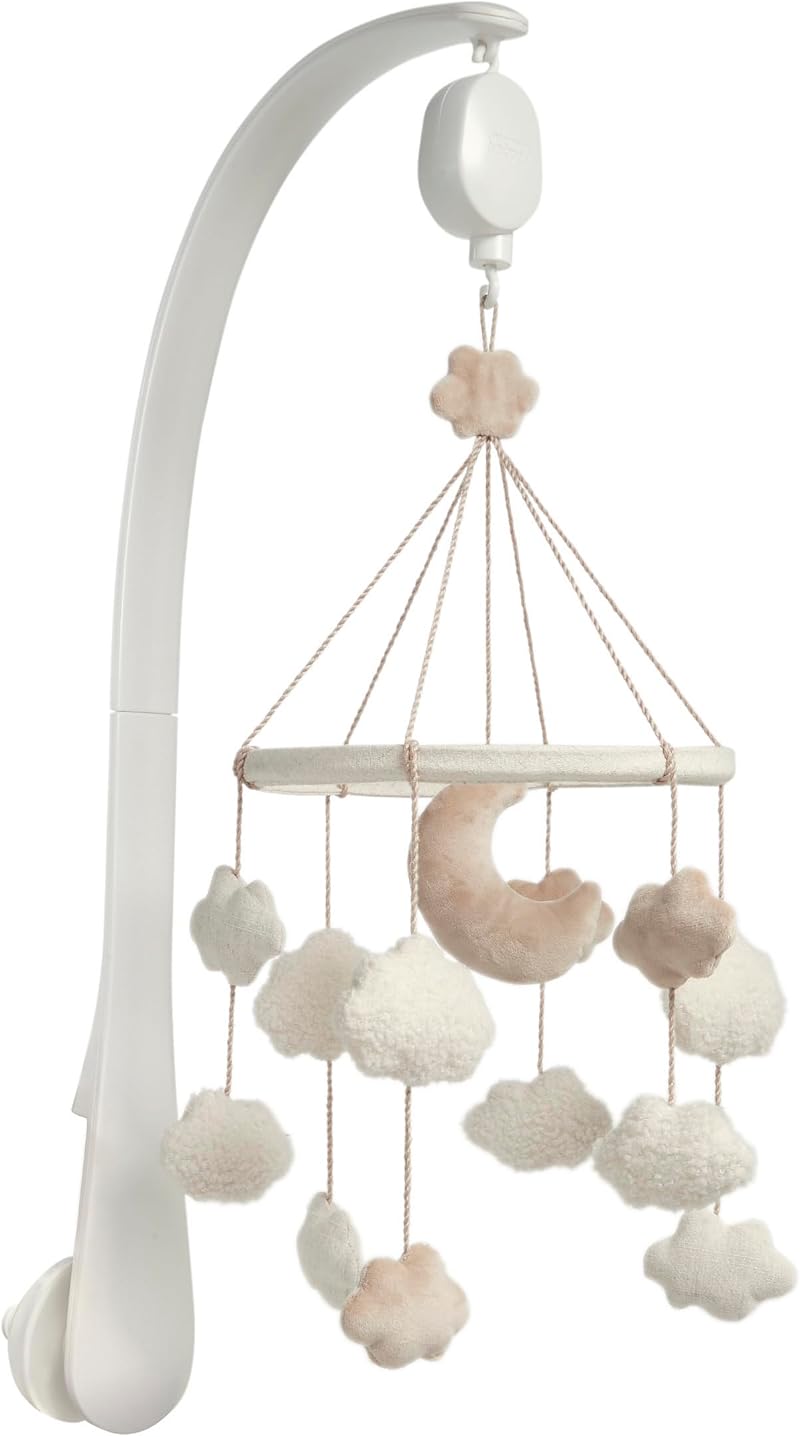 Mamas & Papas Musical Cot Mobile Welcome to The World Duckling Cloud
