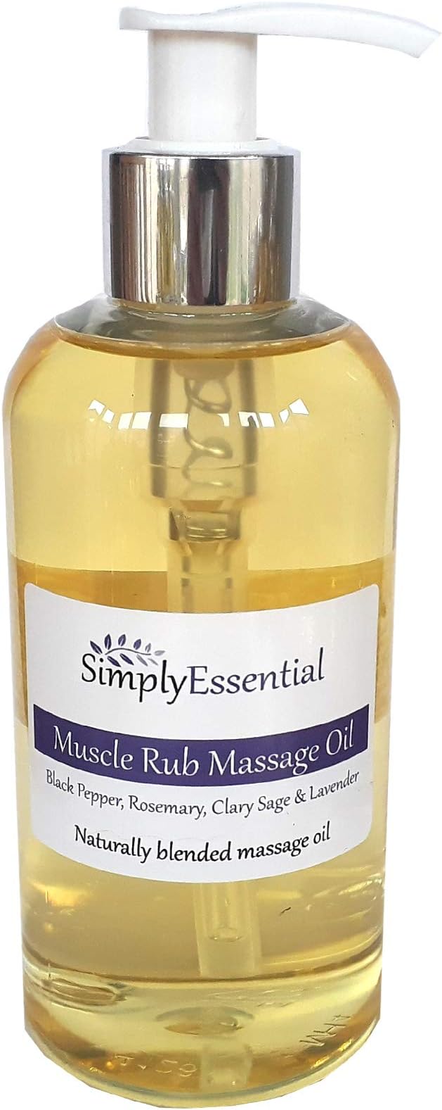 Simply Essential Muscle & Joint Massage oil 250ml Aches pains, Pre post Sports Exercise workout