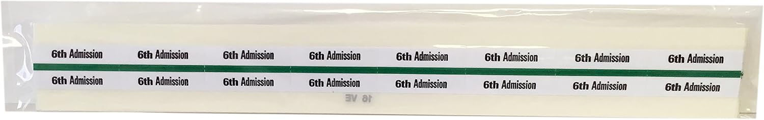 Tabbies Healthcare Admission Index Tabs, 9th Healthcare Admission 1-1/2"W, Black, 100 Tabs Per Pack (14509) : Office Products