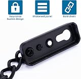 IRYNA Stainless Steel Door Chain Security Lock Privacy Front Door view 5