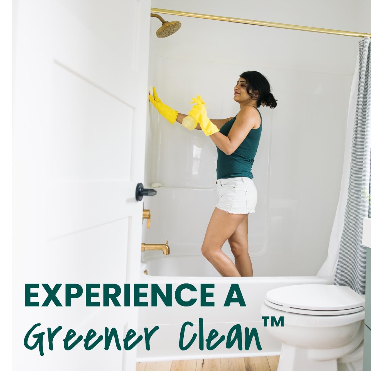 Scotch-Brite Greener Clean Non-Scratch Scrub Sponge, Sponge for Washing Dishes, Cleaning Kitchen, Superior Performance and Made with Sustainable Materials, Dishwasher Safe, 3 Scrub Sponges