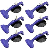 ZKTOOL 6PC Suction Cup Clamp Set, Class Clamps Kit for Car Convertible | Glass Windshield Top Repair Gluing, Convertible Window Glass Repair Clamp, Convertible Top Suction Cup Clamps，With Sponge Pad
