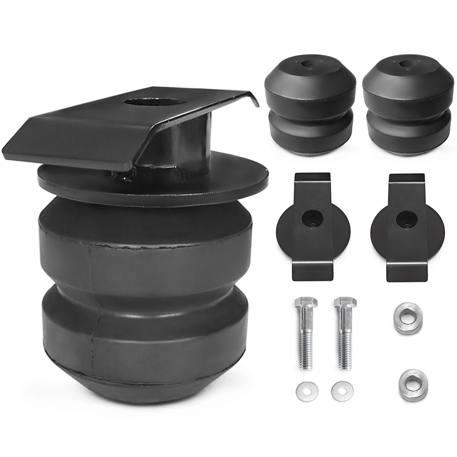 Photo 1 of MILLISEC Rear Rubber Helper Suspension Bump Stops Compatible with 2000-2024 Tacoma,Tundra,Isuzu D-MAX, Titan Car Spring Kit, OEM Number Replaces# TORTUN4