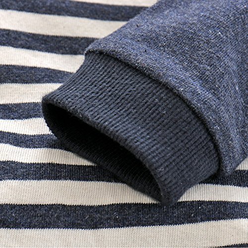 Bebone Baby Boy Striped Patchwork Romper - Image 4