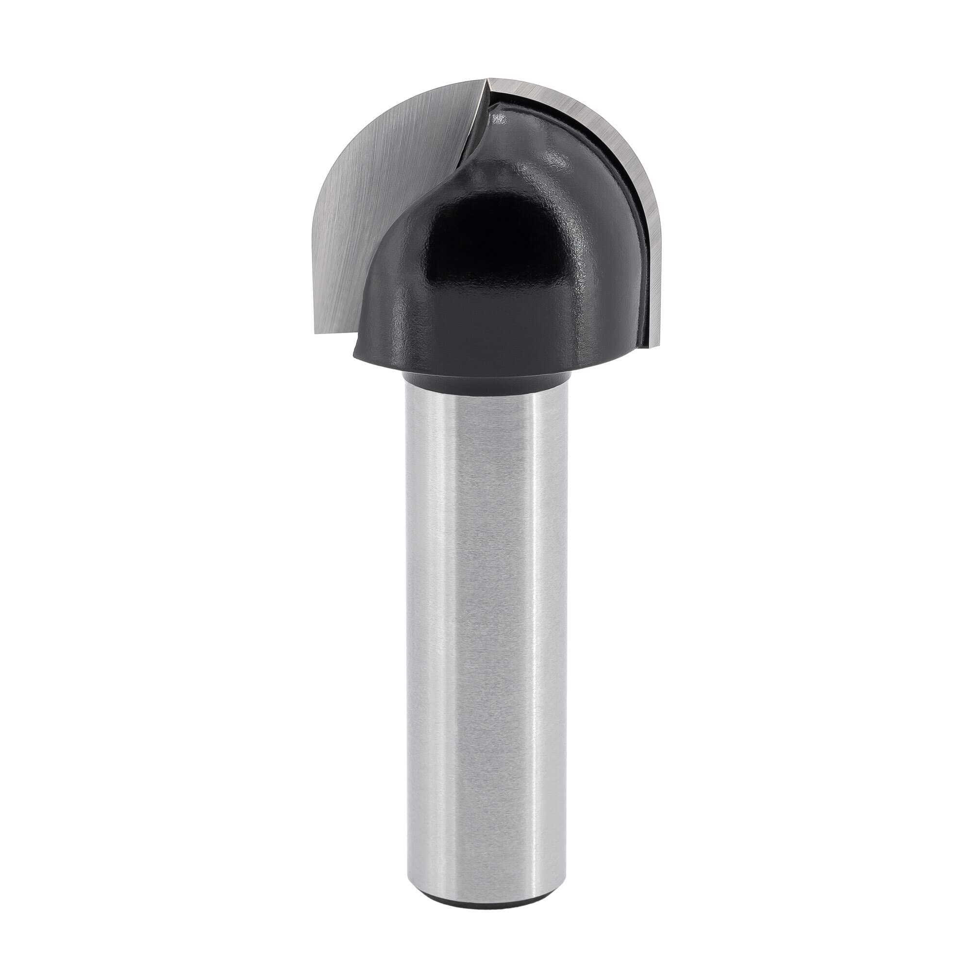 ENT 12384 Cove Cutter, Shank (S) 12 mm, Radius (R) 19.05 mm, D 38.1 mm, NL 22.2 mm, SL 40 mm, Carbide Tungsten, Woodworking, Router