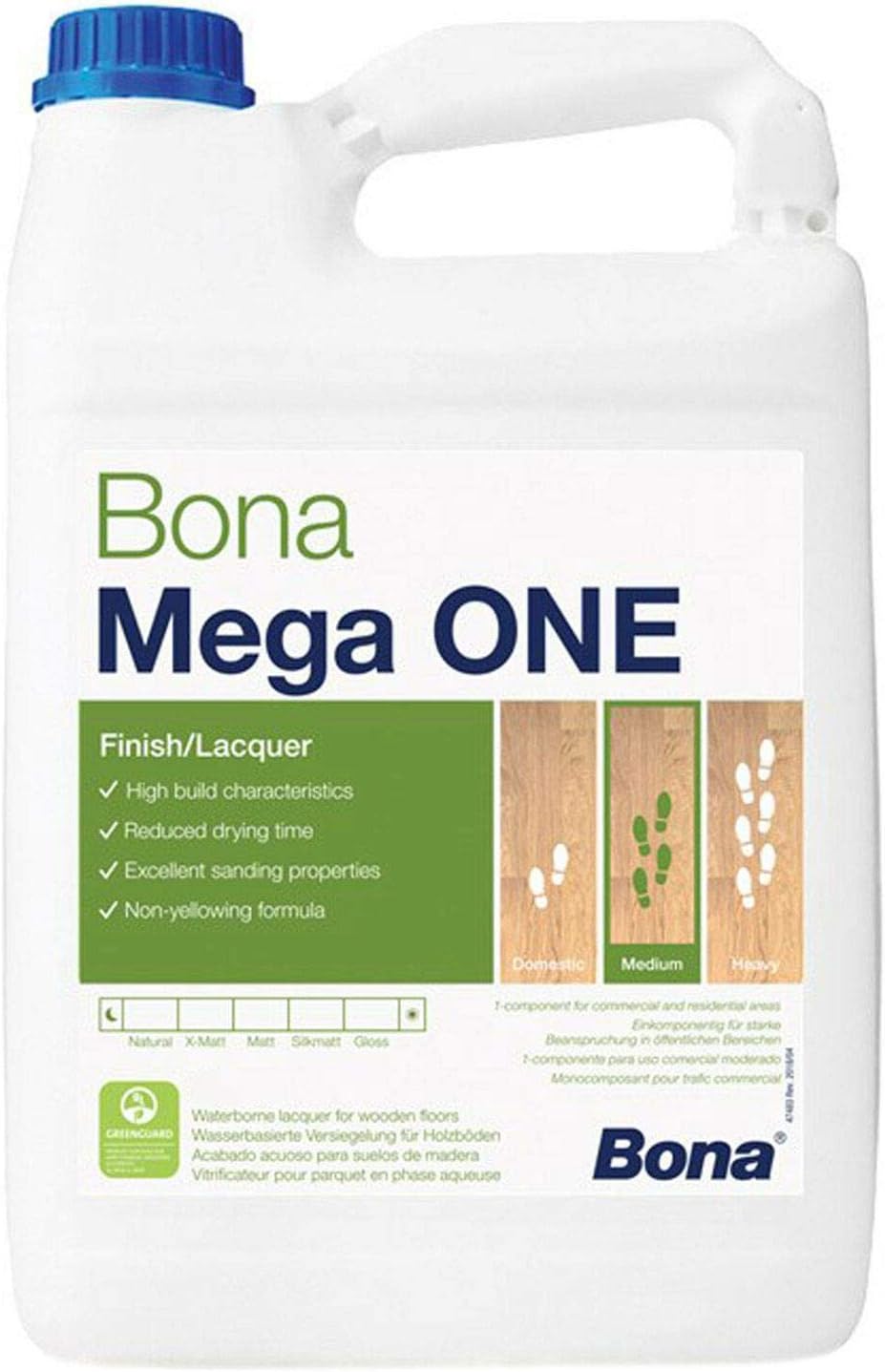 Bona Mega One Extra Matt 1L Wood Floor Lacquer Varnish Wood Finish Non Yellowing … BigaMart