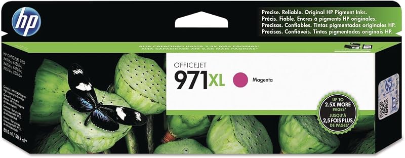 HP 971XL Magenta High Yield Ink Cartridge CN627AM OfficeJet Pro X451 X476 X551