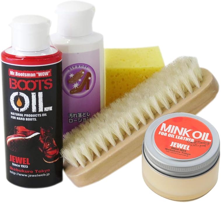 Amazon ジュエル オイルレザーお手入れセット オイルマット仕上げ Jewel ジュエル キット