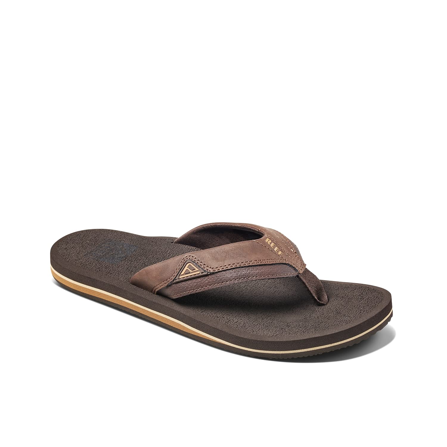 Photo 1 of REEF Mens Sandals, Cushion Dawn, Brown, 12