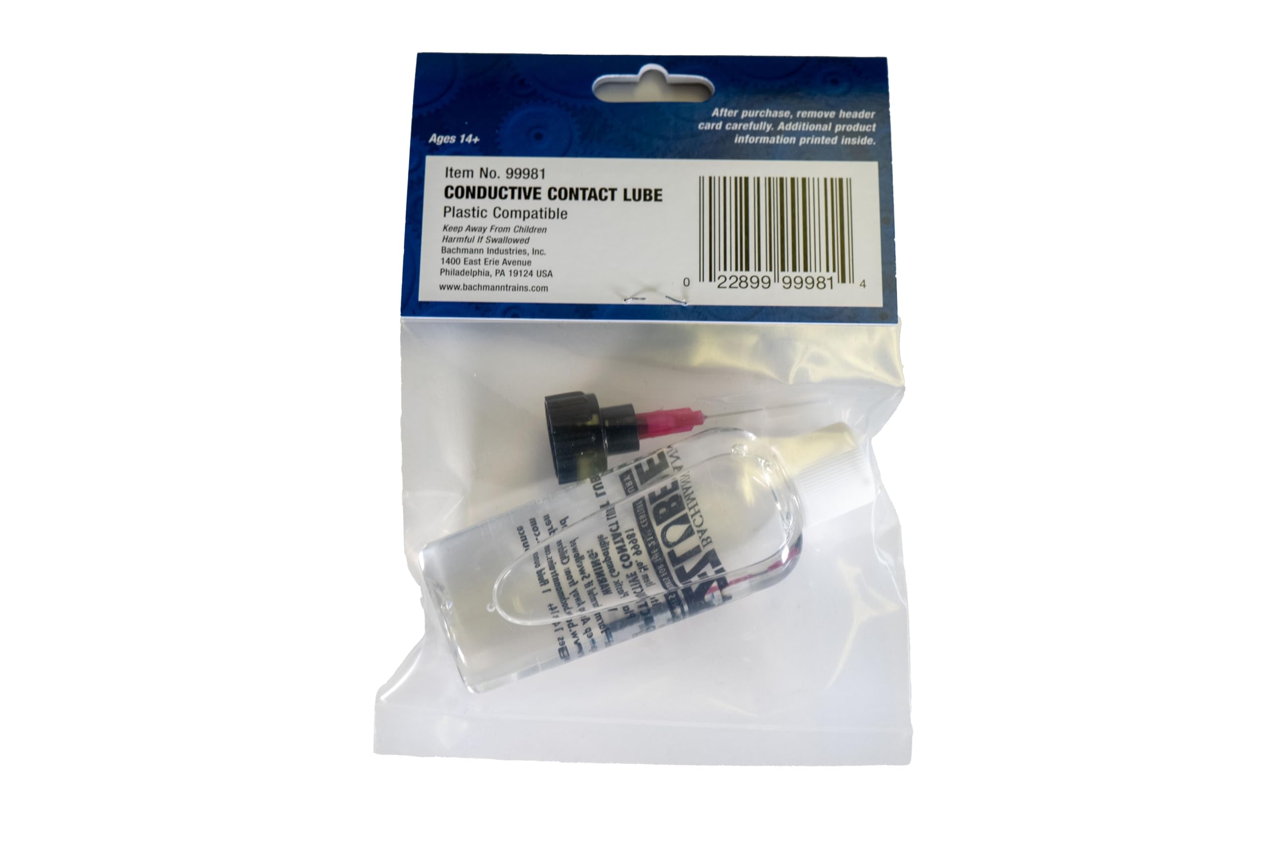 Bachmann Trains - E-Z LUBE - CONDUCTIVE CONTACT LUBE (1 fluid ounce) - For Use With All Scales