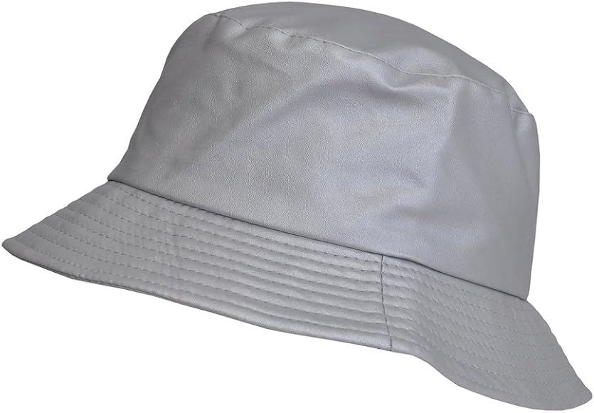 leather rain hat