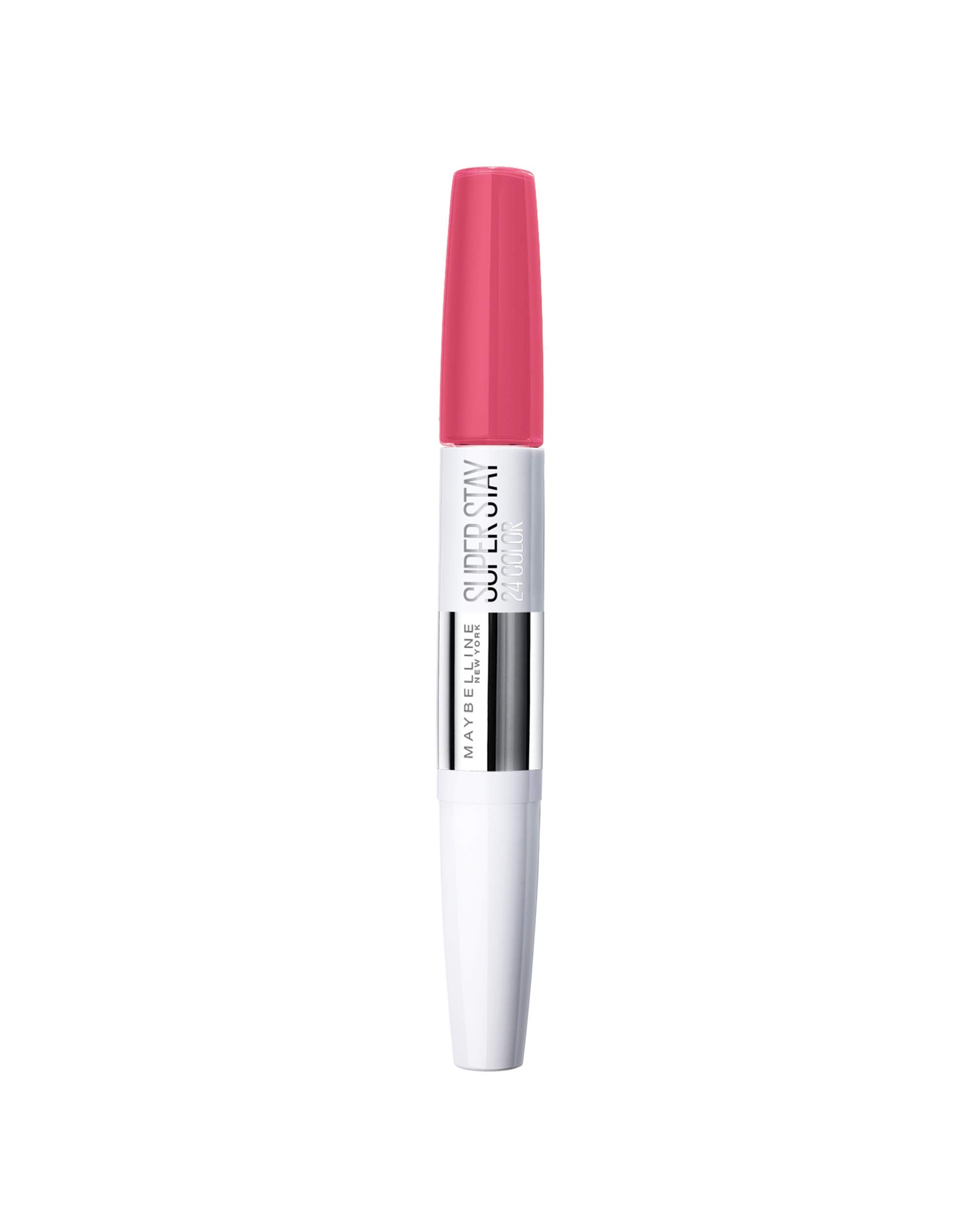 Maybelline SuperStay 24 Hour Dual Ended Lipstick (Pack Of 2) Shades - 175 Extreme Fuchsia, 815 Scarlet Splash