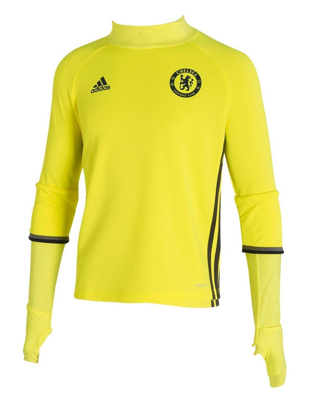 2016-2017 Chelsea Adidas Training Top (Yellow) Kids B01HUVJ6COYellow Small Boys 26-28\ 