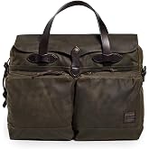Filson Men's Tin Cloth 24 Hour Briefcase, Otter Green, One Size