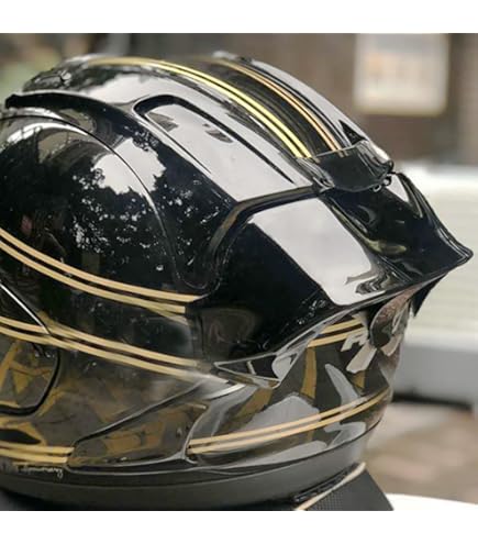 Amazon.com: Motorcycle Helmet Racing Air Spoiler Wing Diffuser for