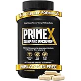 Melatonin Free Sleep Aid- Deep Sleep Supplement with KSM-66® Ashwagandha and Magnesium Glycinate for Nighttime Relaxation, Recovery & Restful Sleep- with L-Theanine, Zinc & Vitamin D3 (30 Servings)