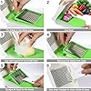 Vegetable Chopper, Pro Onion Chopper Slicer Dicer Cutter Grater for Kitchen Cheese, Fruit & Veggie Salad Chopper, Veg…
