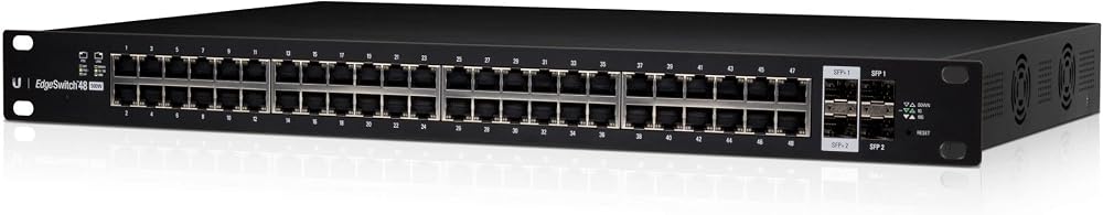 Ubiquiti ES-48-500W EdgeSwitch 48 Port PoE+ Gigabit Managed Switch 500W