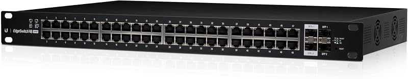 Ubiquiti ES-48-500W EdgeSwitch 48 Port PoE+ Gigabit Managed Switch 500W