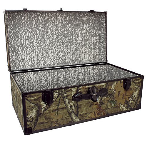 Seward Trunk Mossy Oak 30-Inch Stackable Storage Locker, Camo, One Size