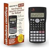 SC-216 Non-Graphing Scientific Calculator, Middle/High School, Fraction Key | Non Programmable