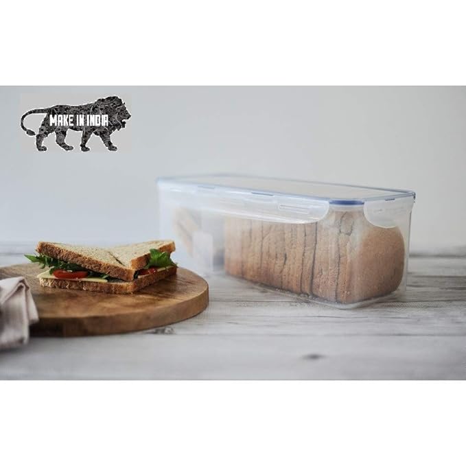Antorn Big Bread Box Airtight Food Storage Container Plastic Kitchen