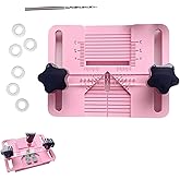 DZHPSRSZ Polymer Clay Earring Making Kit with Drill Guide, Polymer Clay Tools, Perfect DIY Starter Set for Jewelry Crafts