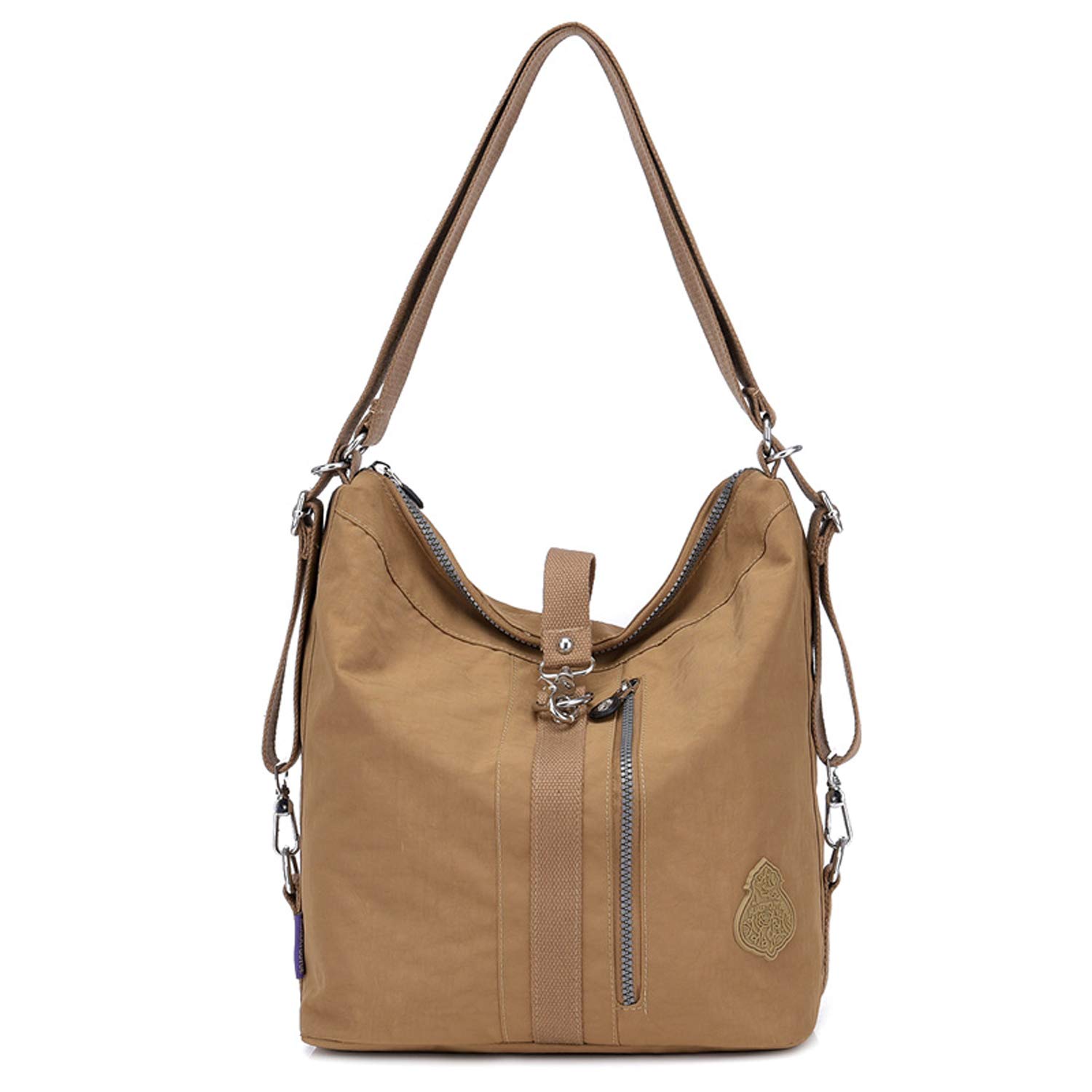 Outreo Women Shoulder Bag Handbag Casual Backpack Girls Messenger Bag for Sport Satchel Travel Daypack Crossbody Cross Body Bag Nylon