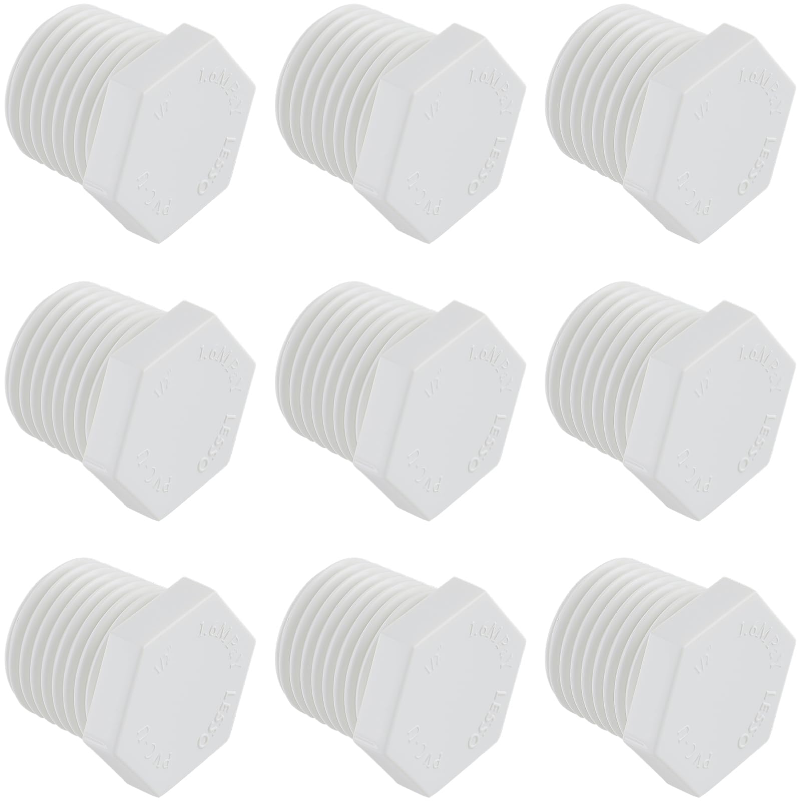 12 Pieces 1/2 Inch Water Heater Drain Plug Replaces 11630 91857