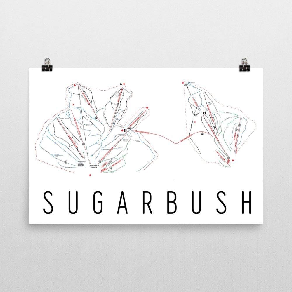  Sugarbush Poster Sugarbush Ski Resort Poster