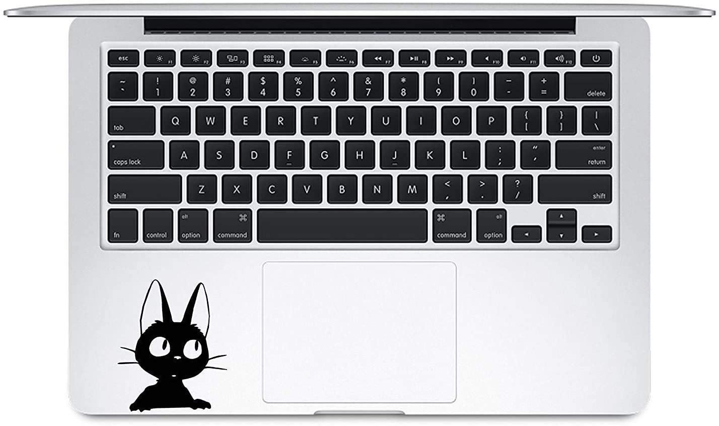 Photo 1 of Ghibli-Jiji The Black Cat Peeking-Kiki's Black viynl Laptop|car|Window 3inch