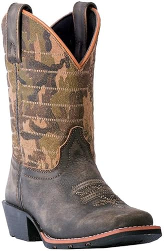 camo square toe boots