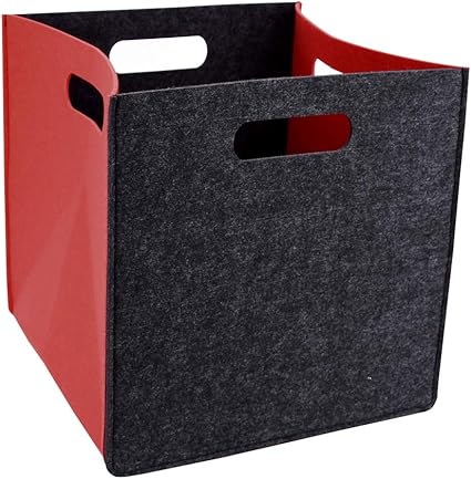 Liuzhou Cesta de Almacenamiento Fieltro Cubo de ...