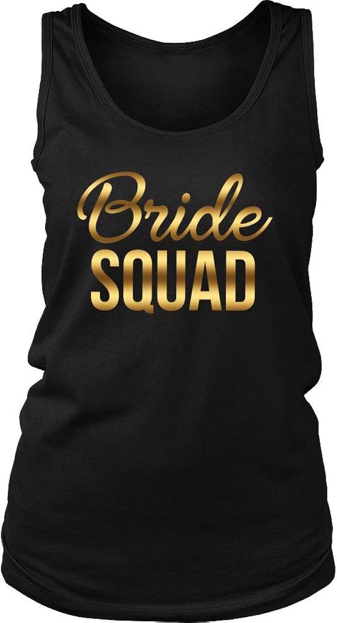 bride squad tank tops