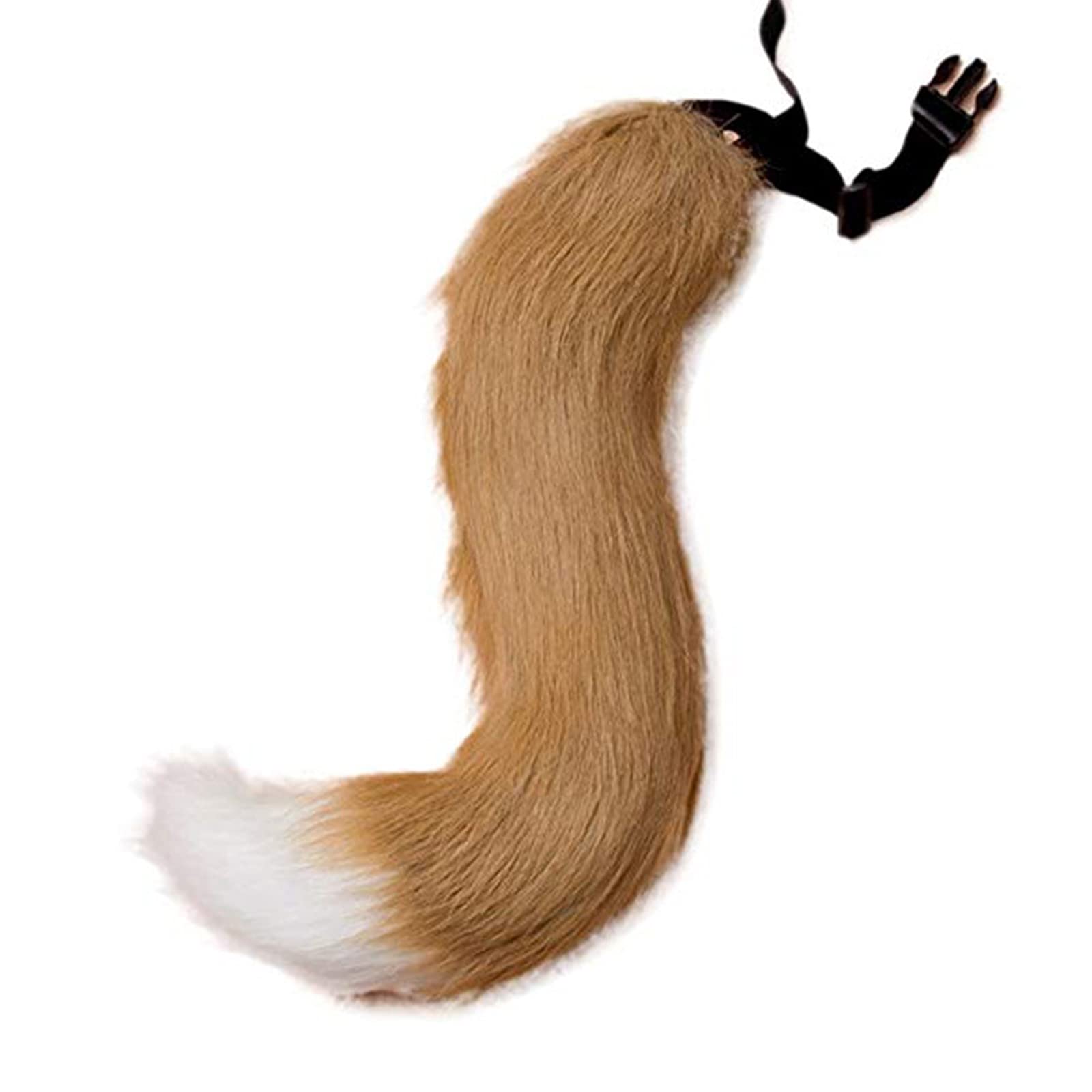 PPFINE Faux Fur Fox Costume Tail Adult/Teen Cosplay Halloween Christmas Party Costume One Size