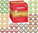 Cha4TEA 36-Count Variety Tea Sampler Pack for Keurig K-Cup Brewers, Multiple Flavors (Green Tea, Black Tea, Jasmine, Earl Grey, Oolong Tea, English Breakfast)