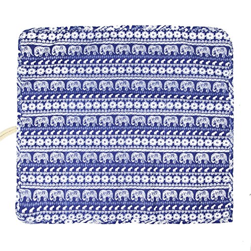 3 Pockets+Brushes+Holder+Canvas+Elephant