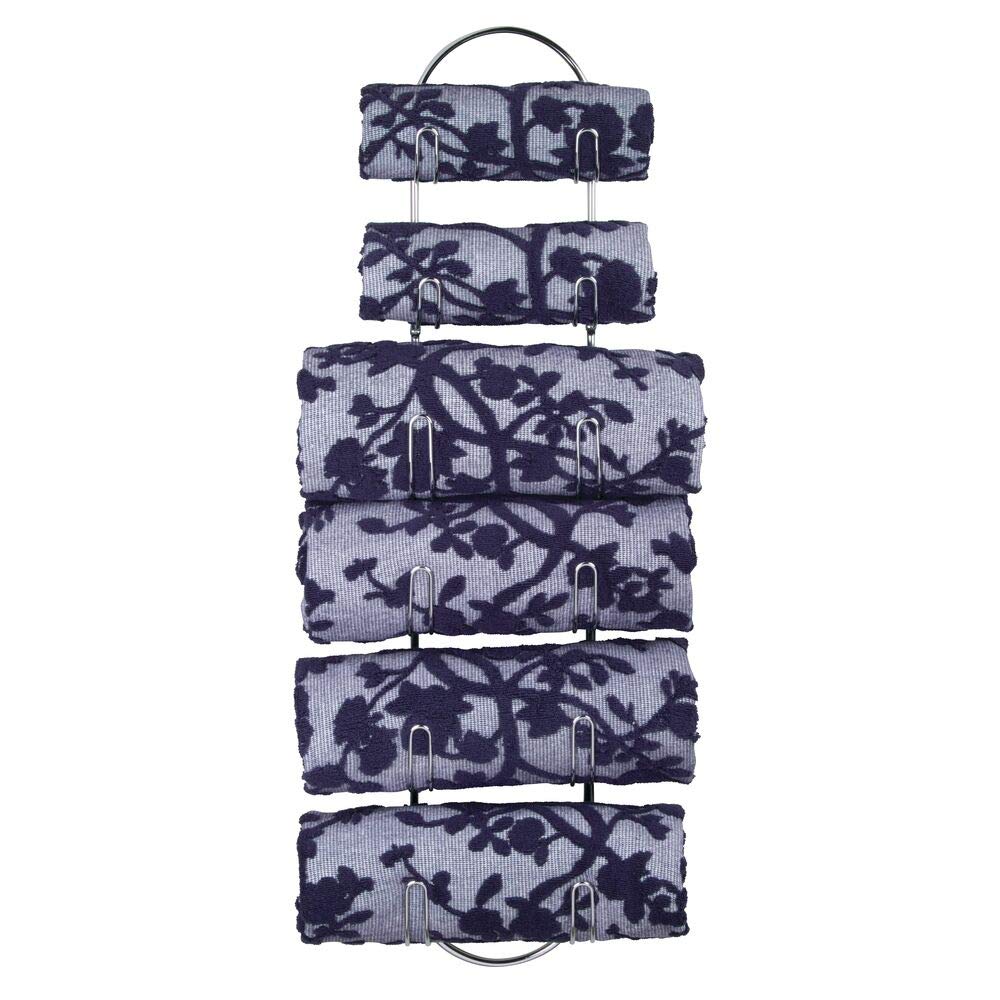 Repisa para toallas ideal para el baño de invitados Elegante accesorio