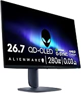 Alienware AW2725D 27 Gaming Monitor QD-OLED 280Hz 0.03ms HDR True Black 400
