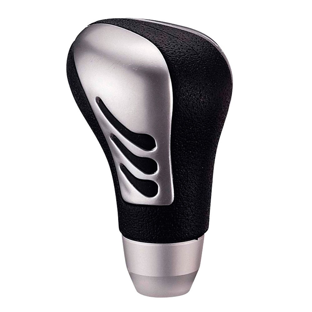 AUTO-STYLE Universal gear knob M-3 - Black/Aluminum