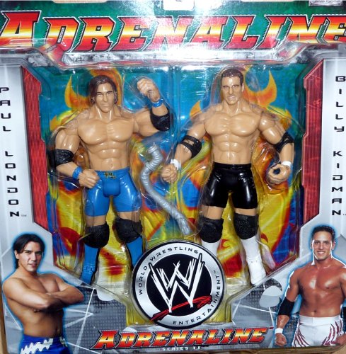 PAUL LONDON & BILLY KIDMAN - WWE Wrestling Adrenaline Series 11 Figure 2Pack by Jakks by Jakks Pacific