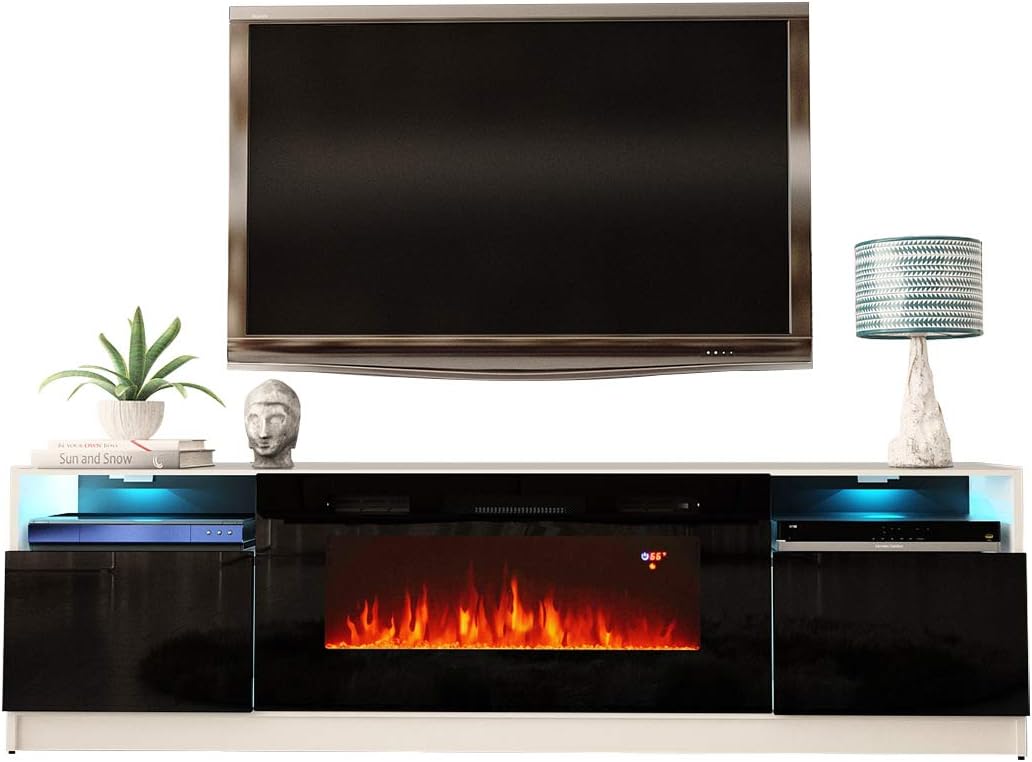 Best Electric Fireplace Tv Stand Modern