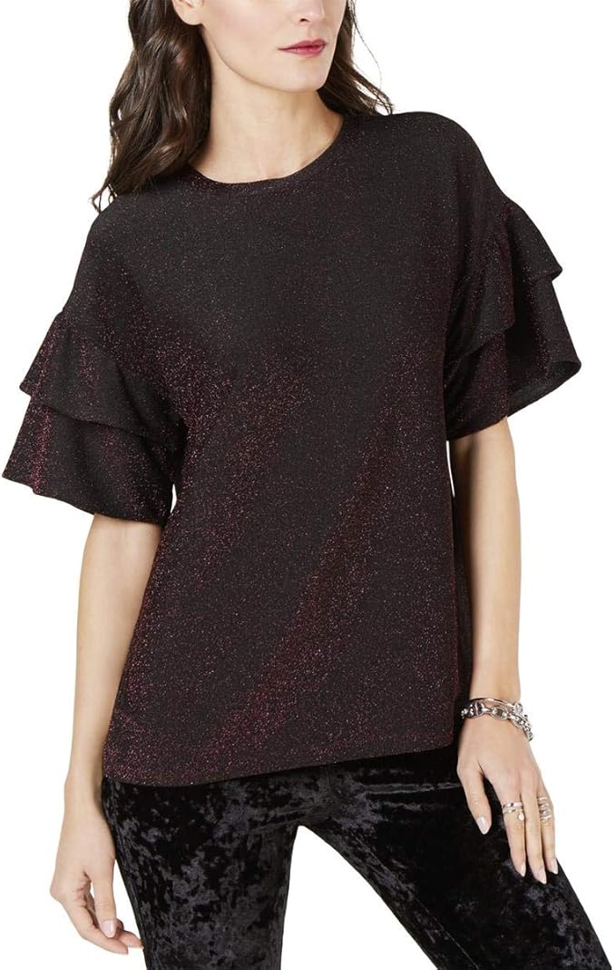 michael kors blouses red