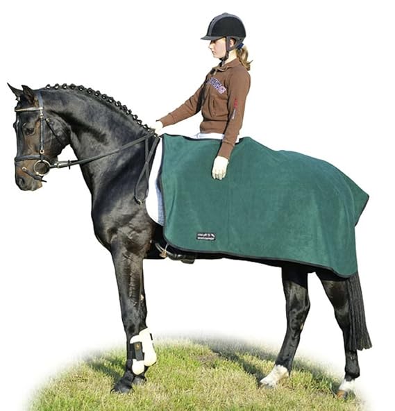 HKM Soft Breathable Horse Riding Exercise Polar Fleece Sheet Blanket